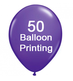 Balloon Printing 1 Side 1 Colour